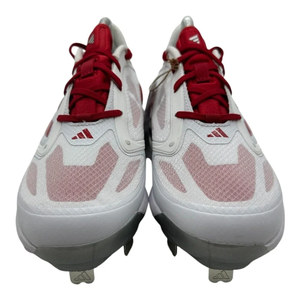 Adidas Adizero Purehustle 3 Elite Softball Cleats Womens Size 8 White Red IG7130